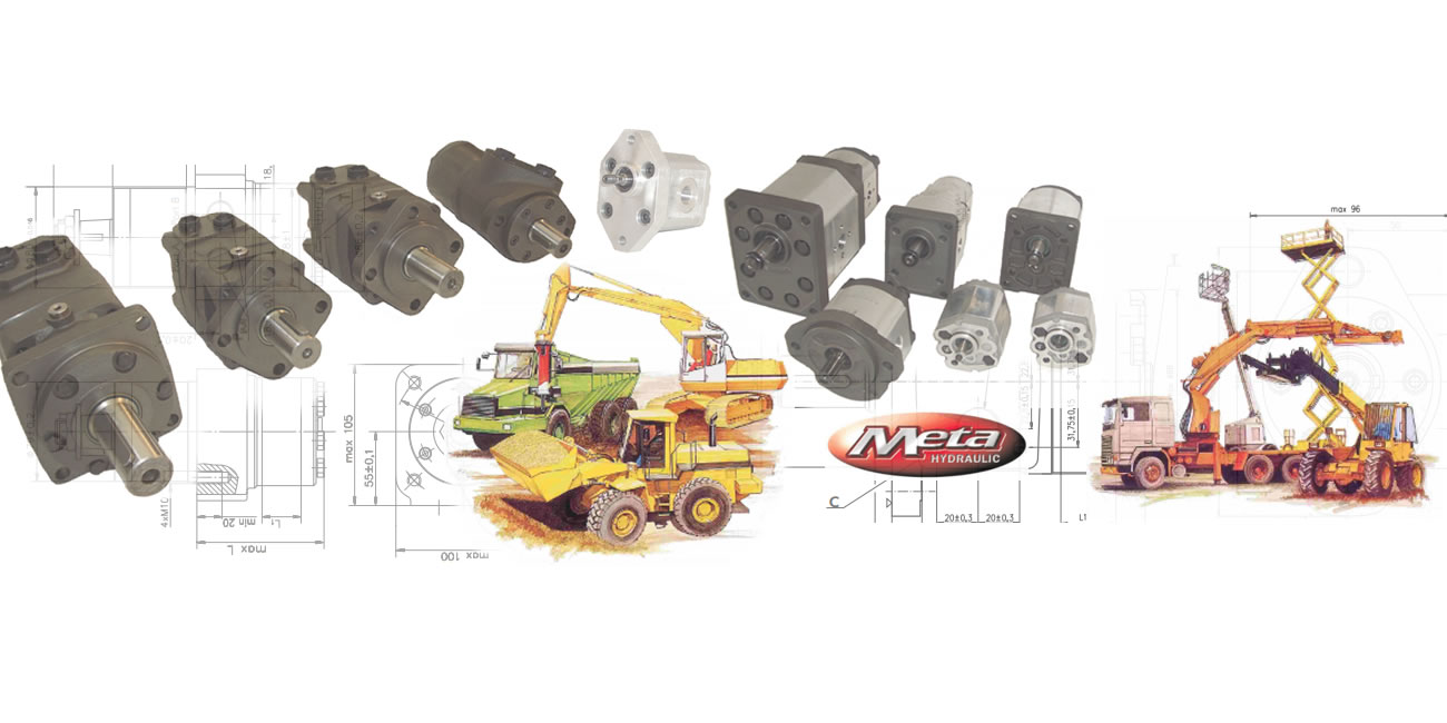 Meta Hydraulic spécialiste des pompes à engrenages, multiplicateurs